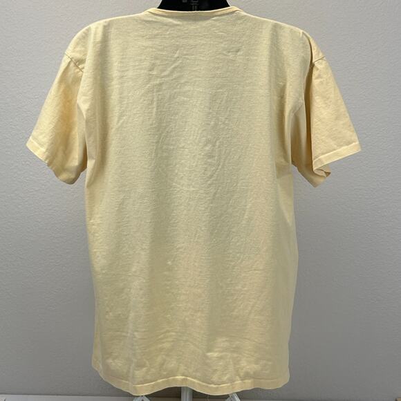 Vintage 90s Jersey Shore Cover Up T Shirt New Jersey Yellow Unisex One Size 2XL - Picture 2 of 9